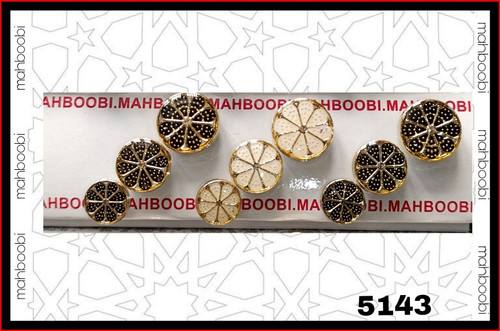 دکمه 3 سایز طرح پنکه ای مدل پلی استر کد 5143 بسته 200 عددی