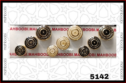 دکمه 3 سایز طرح دایره ای مدل پلی استر کد 5142 بسته 200 عددی