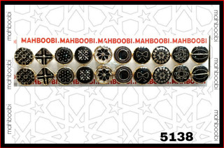دکمه 1 سایز طرح مخلوط مدل شومیزی پلی استر کد 5138 بسته 900 عددی کپی