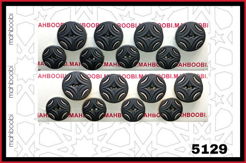 دکمه 2 سایز طرح 4 سوراخ مدل پاکنی کد 5130 بسته 200 عددی