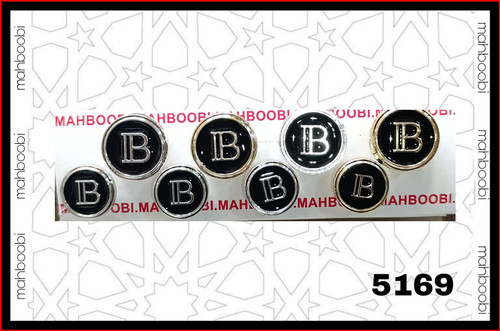 دکمه 2 سایز طرح باراباس مدل کتی پلی استر کد 5169 بسته 192 عددی