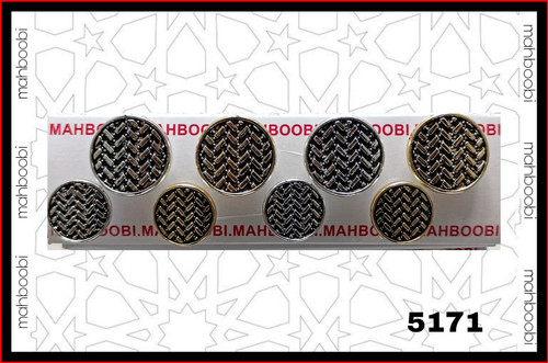 دکمه 2 سایز طرح هسیری لوزی مدل کتی پلی استر کد 5171 بسته 192 عددی