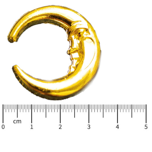 دکمه فلزی طرح حلال ماه