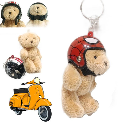 جاکلیدی خرس موتور سوار vespa