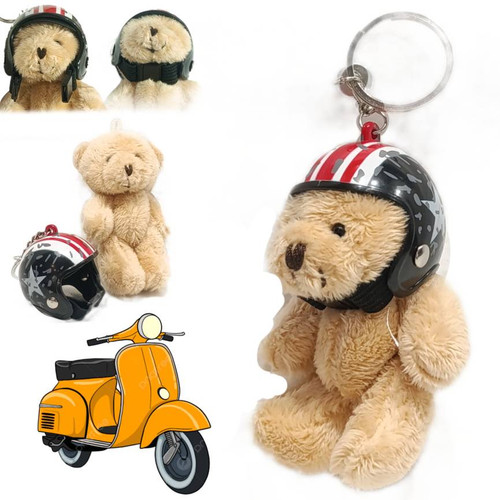 جاکلیدی خرس موتور سوار vespa